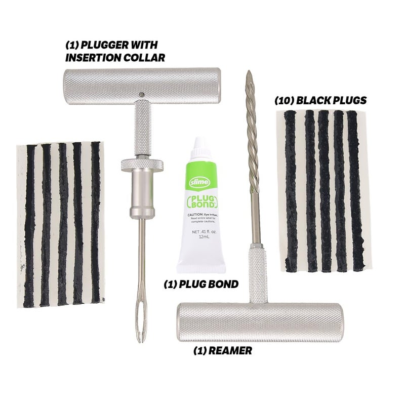 Slime 20290-1 Tire Plug Kit Pro Series, Ultimate Reamer Plugger Set - Image 3